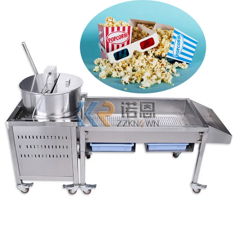 

Commercial Popcorn Production Line Chocolate Flavored Gas Popcorn Cooking Maker Machine