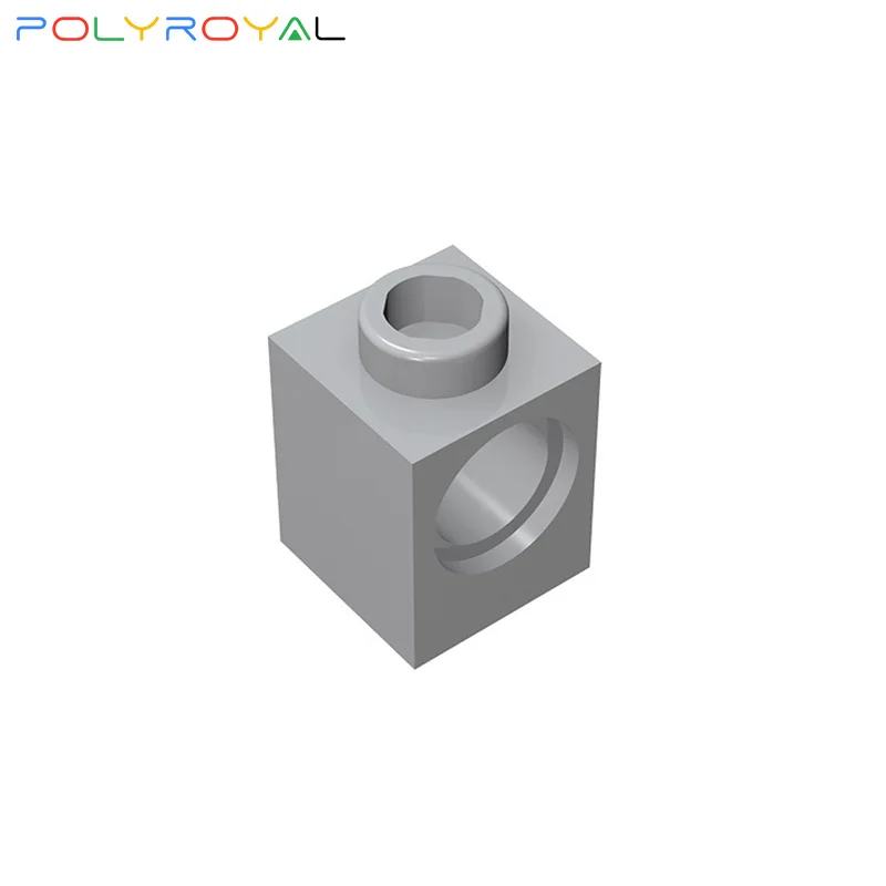 Building Blocks Technicalalal 1x1 Perforated brick 1 holes 10PCS Compatible Assembles Particles  Parts Moc Toy Gift 6541