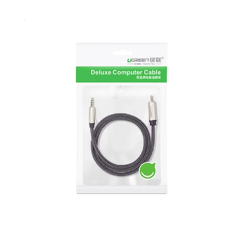 Ugreen RCA to 3.5MM Jack Stereo Digital Coaxial Line Only for Xiaomi 1/2 TV Digital Coded Audio Signal Cable Not Analog Audio