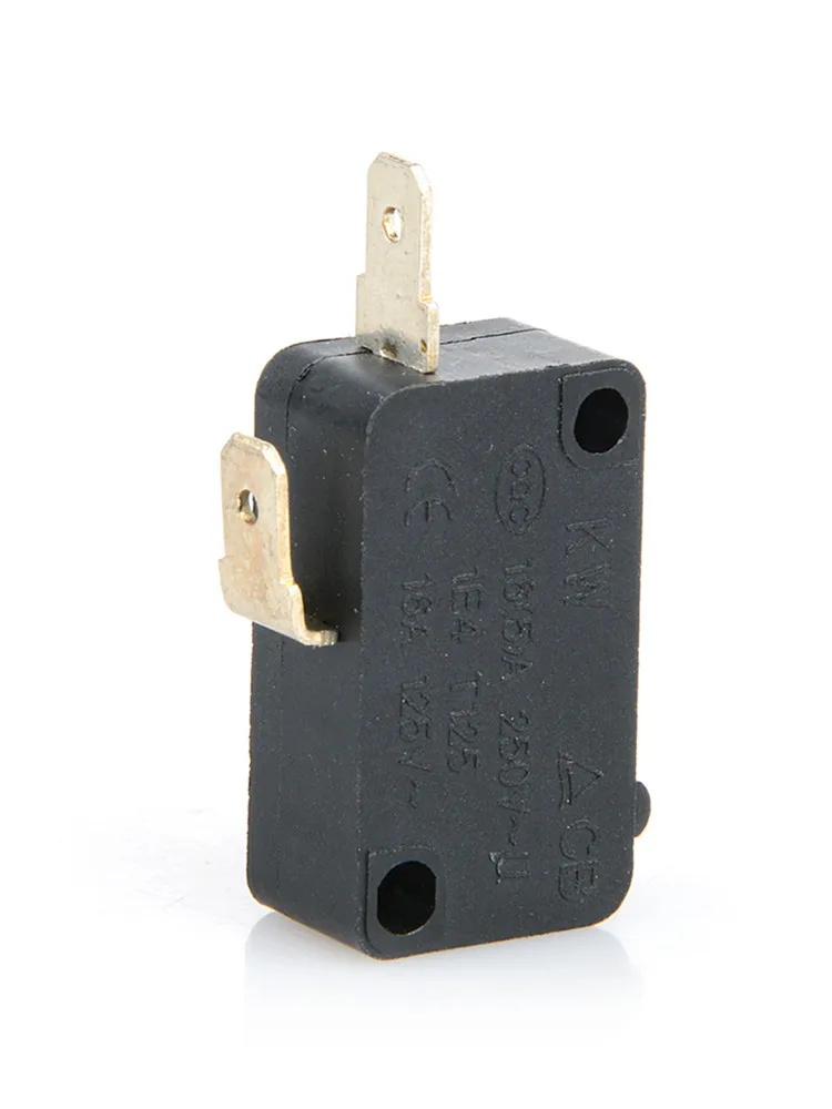 5 sztuk 15A 250V mikro przełącznik pojedyncze połączenie Mini wyłącznik krańcowy do kuchenki mikrofalowej drzwiczki pieca — zdjęcie 2