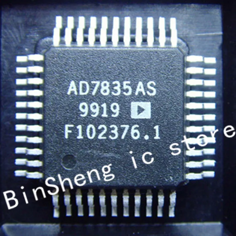 

2pcs/lot AD7835ASZ AD7835AS QFP44 DAC chip for digital-to-analog converter