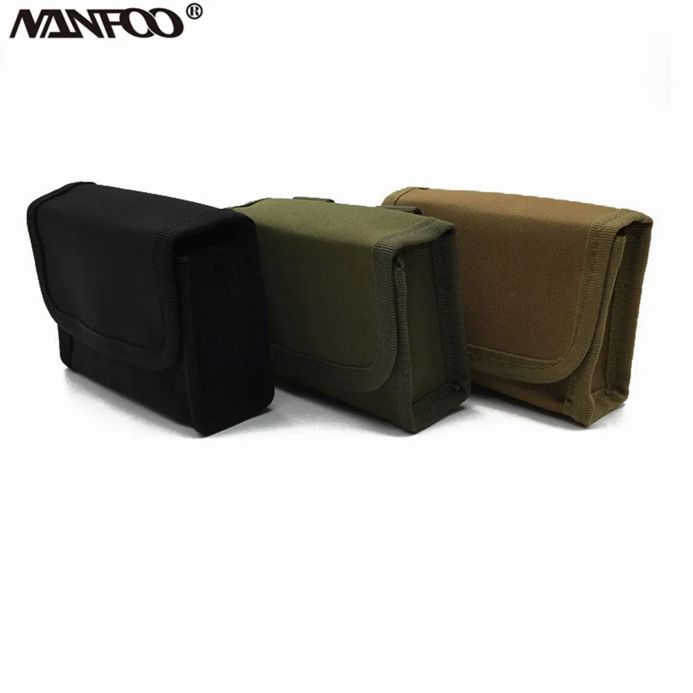 

Univeral Hunting Ammo Pouch Waist Bag 10 Holes Bullet Holder Wear Resistant Bandolier Bag Shooting Ammo Case Mini Bullet Pouch