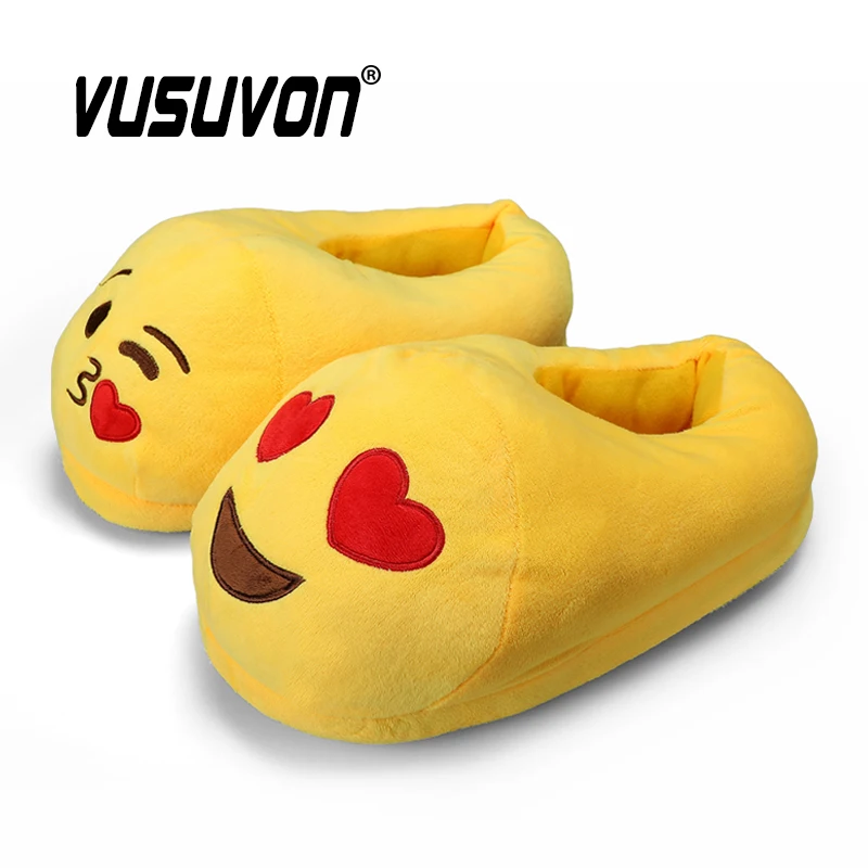 2020 Men Slippers Women Winter Warm Plush Slippers Soft Indoor Floor Slippers Non-slip Home Shoes Christmas Funny Halloween Gift