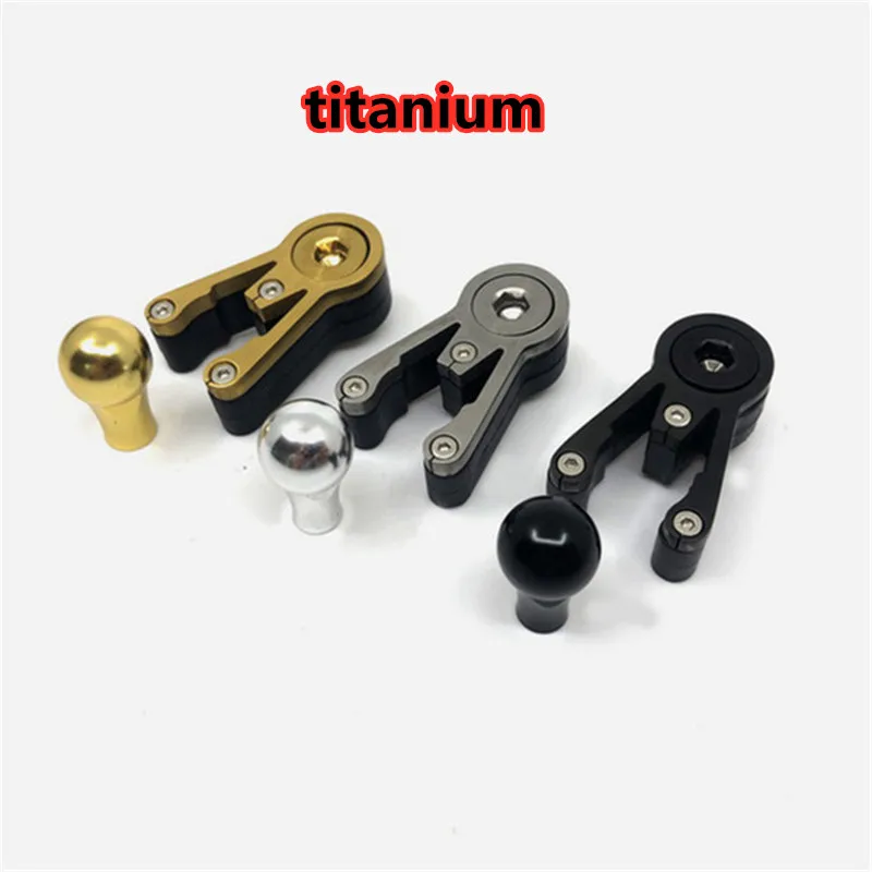 3 colors folding bicycle head tube folding fixing tool titanium + aluminum alloy parts for brompton crab claws