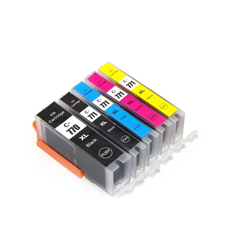 Compatible ink cartridge outlets PGI770XL CLI771XL PGI770 CLI771 For CANONs PIXMA MG5770 MG6870 TS5070 TS6070