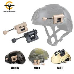 Tactisch Snel Helmlicht Mpls 4 Modi Rood Groen Wit Ir Helm Lamp Signaleren Survival Safety Zaklamp Militaire Led Koplamp