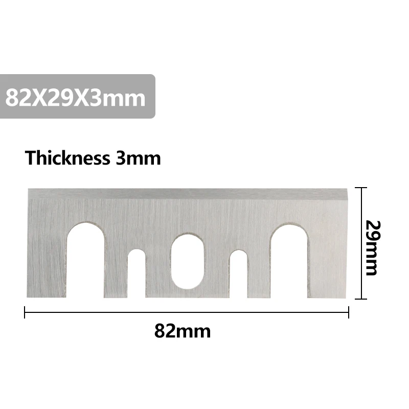 CMCP 2pcs 82x29x3mm Electric Planer Blades Planer Knife Blades For Hitachi F20A Power Tool Replacement Part Woodworking Tools