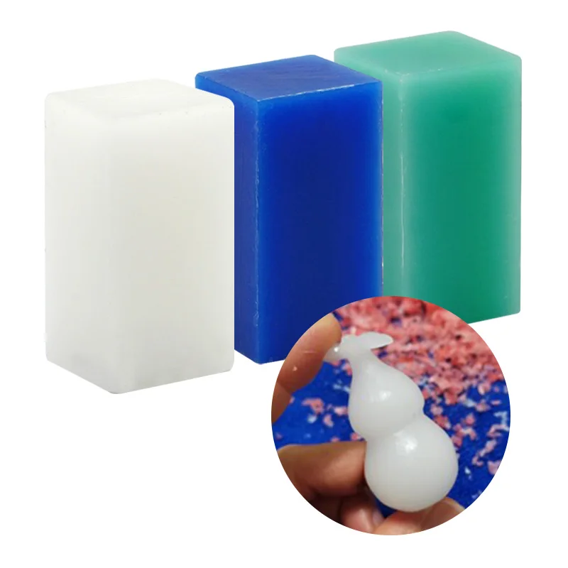 2pcs Jewelry Carving Wax and Dental Polishing Wax Block Red/Blue/Green/White for Choose