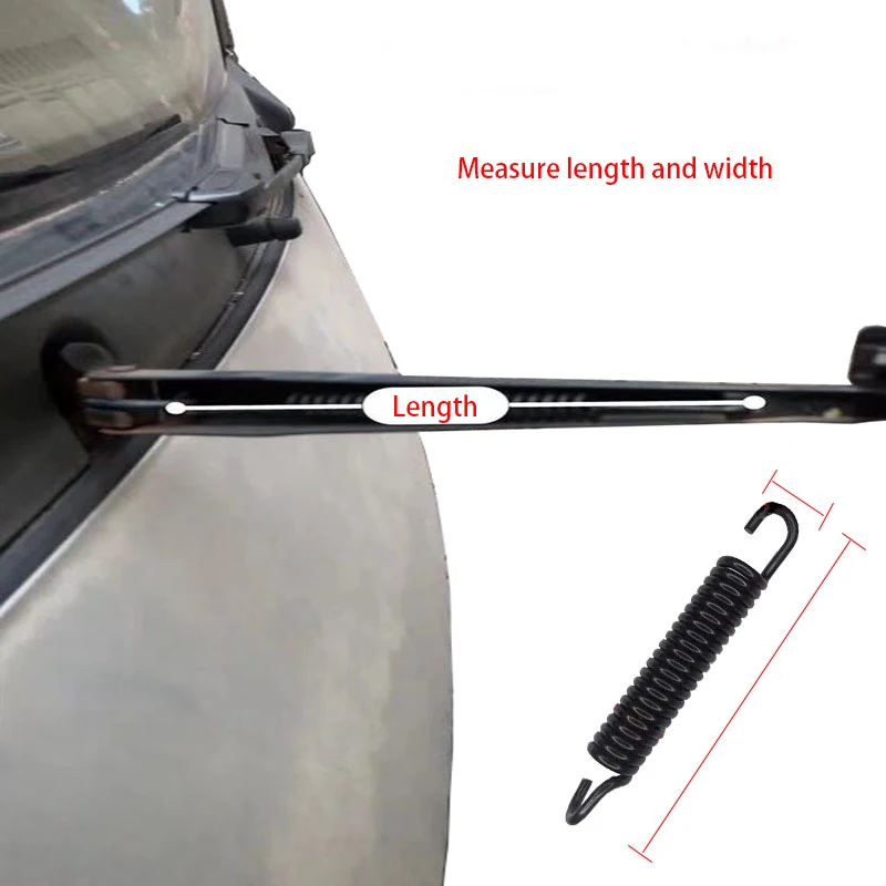 Car Windscreen Wiper Arm Spring Steel Wire 68 78 89 98 105 115 130MM For Windshield Rocker Pressure Tension Insufficient Parts