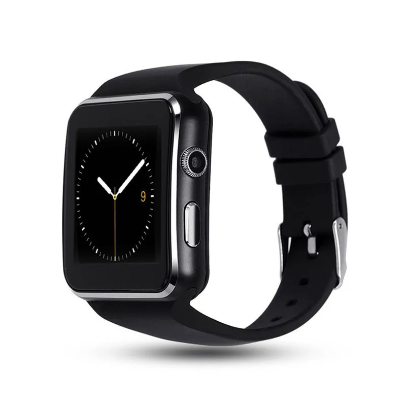 X6 Smart Watch with Camera Touch Screen Support SIM TF Card Bluetooth Smartwatch for iPhone Xiaomi Android Phone