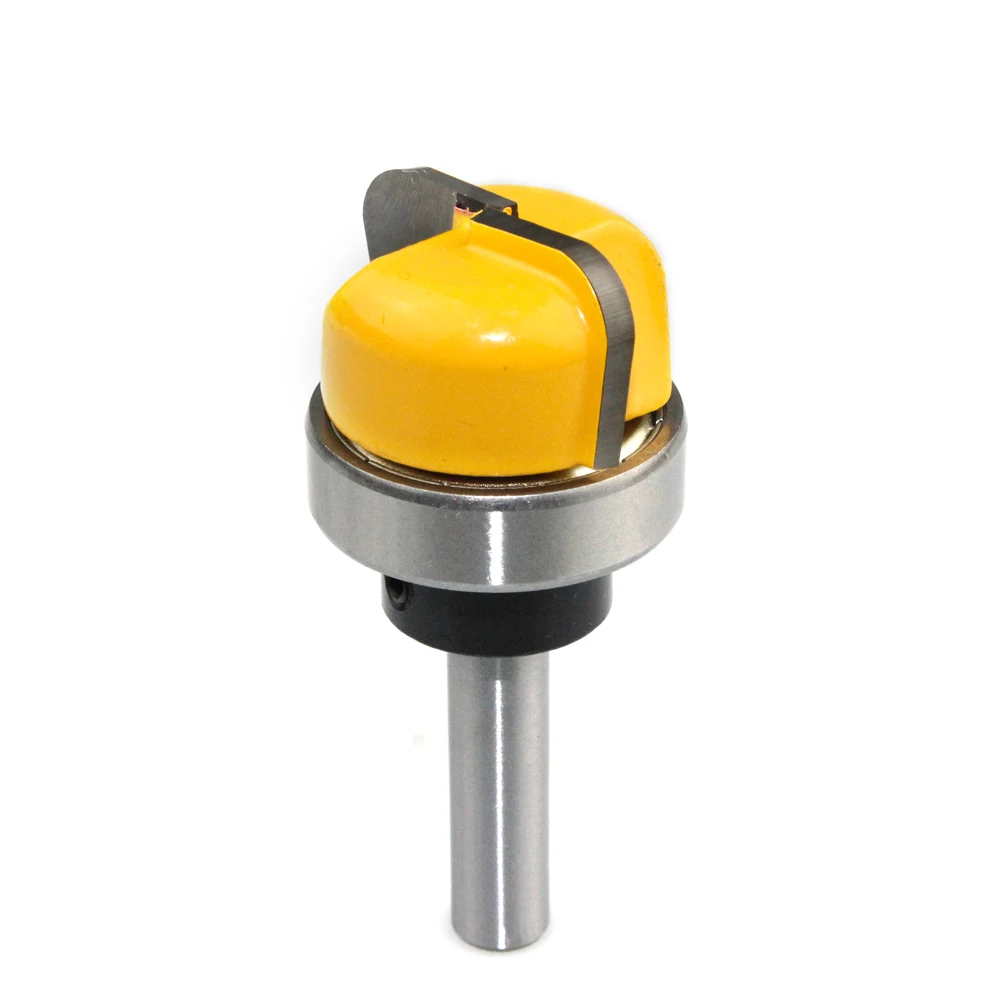 LAVIE-fresadora de punta redonda con rodamiento para C08-044FX de madera y carpintería, 1 unidad, 8mm de vástago, 1-1/8 de diámetro