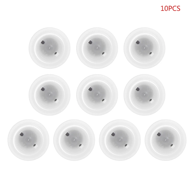 10pcs One-way Degassing PE Valve With Filter Exhaust Ventilation Vent Coffee Bag