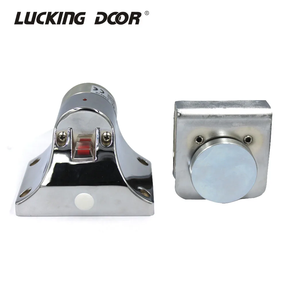 60kg Magnet Glass Door Stop Stainless Steel Door Stopper Magnetic Door Holder Toilet Glass Door Applicable to most doors