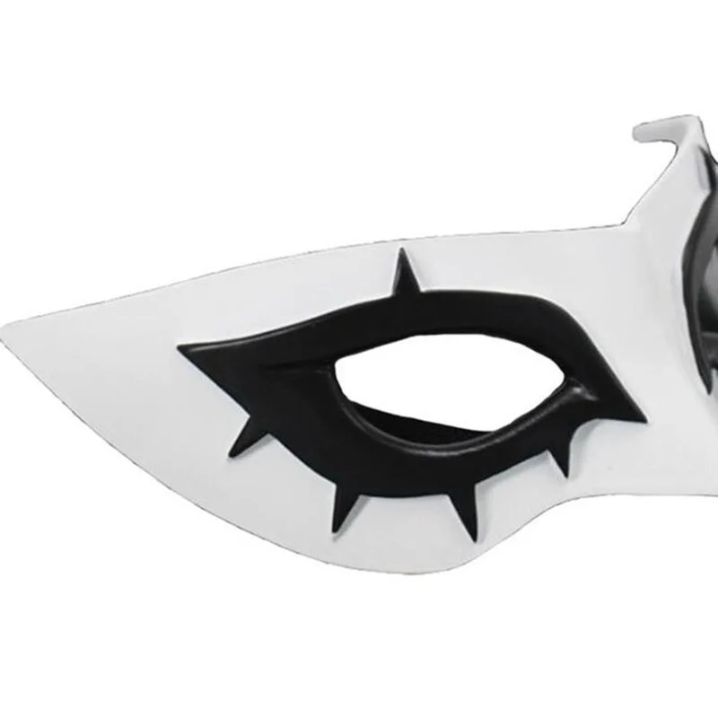 Resin Lady Eyemask Halloween Half Face Persona 5 Mask Male Protagonist Rasu Akatsuki Mask Masquerade Venice Half Face Eyemask