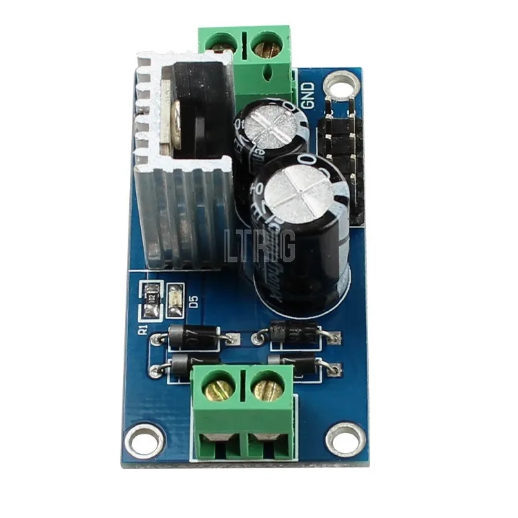 

LTRIG custom 1Pcs LM7812 Three Terminal Regulator Module 12 V Power Module