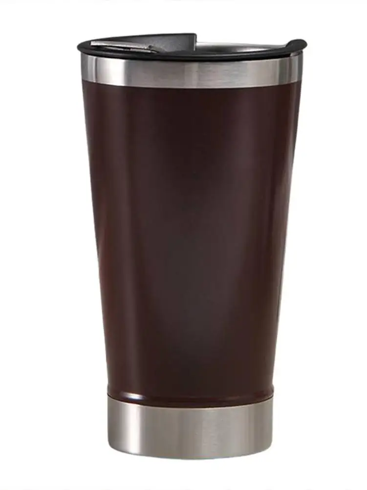 Vacuum Insulated Coffee Mug Stainless Steel Coffee Thermos 500ml Coffee Travel Mug With Lids For Coffee Water Beer Tumbler Ant