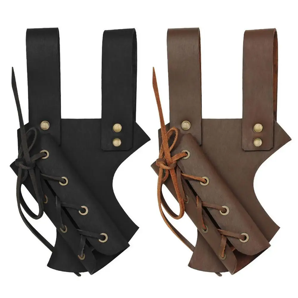 Medieval Shoulder Strap Sword Holder Sheath Scabbard Frog Adult Men Larp Knight Weapon Costume Gear Rapier Ring Belt Holster