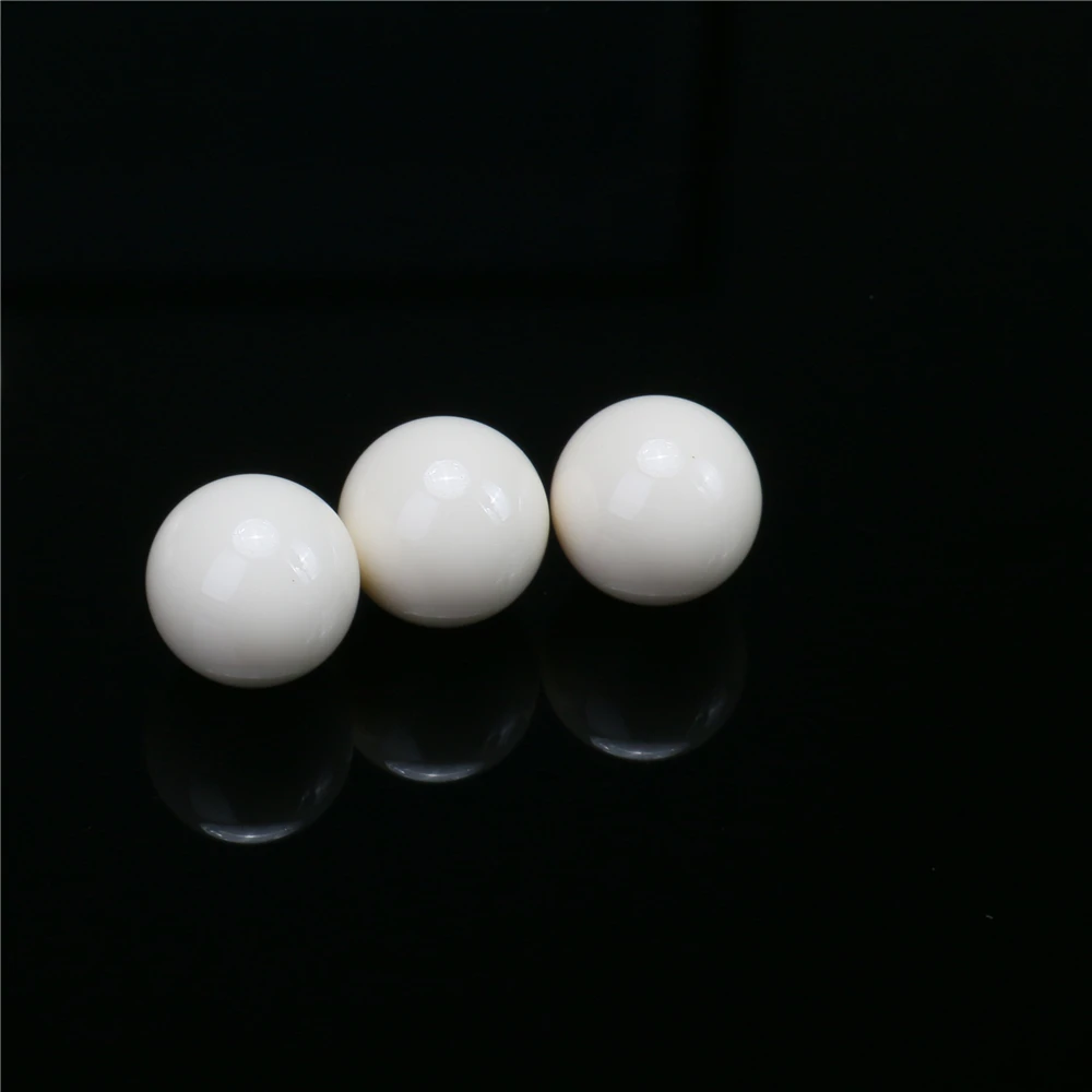 

1/4" 6.35mm Alumina Oxide Ceramic Ball Al2O3 G20 100PCS Used for Bearing Pump,Valve,Flow-Meter 6.35mm Ceramic Ball