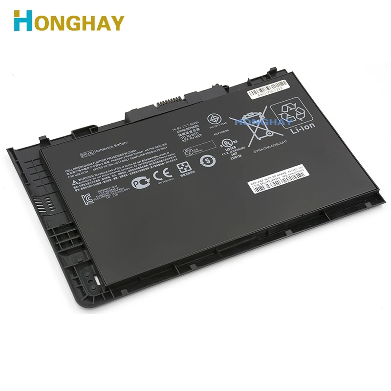 HONGHAY BT04XL Laptop Battery for HP EliteBook Folio 9470M 9480M Series HSTNN-IB3Z HSTNN-DB3Z HSTNN-I10C BA06 687517-1C1