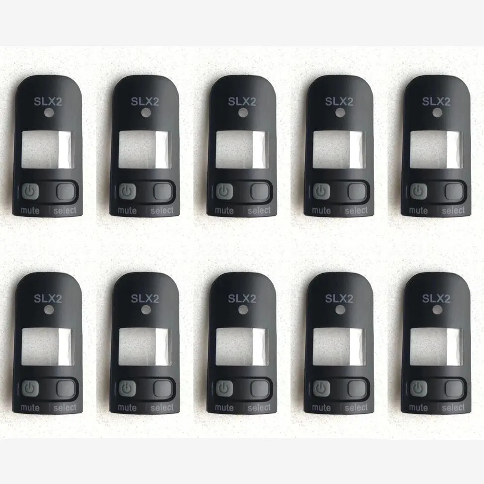 10PCS Wireless microphone rubber switch risk / microphone wheat Press Fittings Button For shure SLX2 SLX24 P2X2