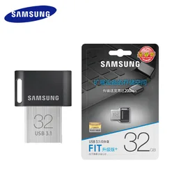 SAMSUNG FITplus-unidad Flash USB 3,1 Original, pendrive mini de 32GB, 64GB, 128GB y 256GB