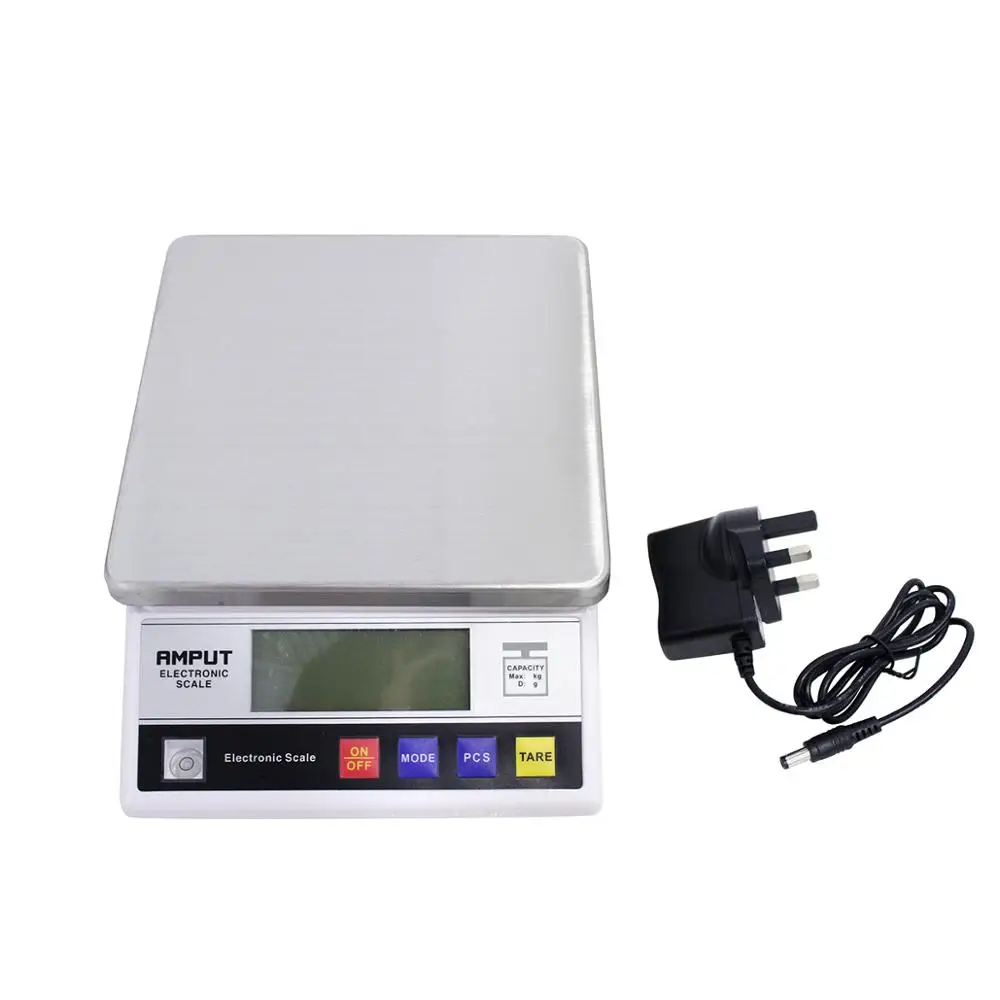 1pc 7.5kg x 0.1g Digital Precision Industrial Weighing Scale Balance w Counting, Table Top Scale, Electronic Laboratory Balance