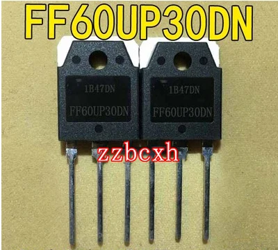 10PCS/LOT New  Original  FFA60UP30DN  60UP30DN  TO-3P  300V  60A