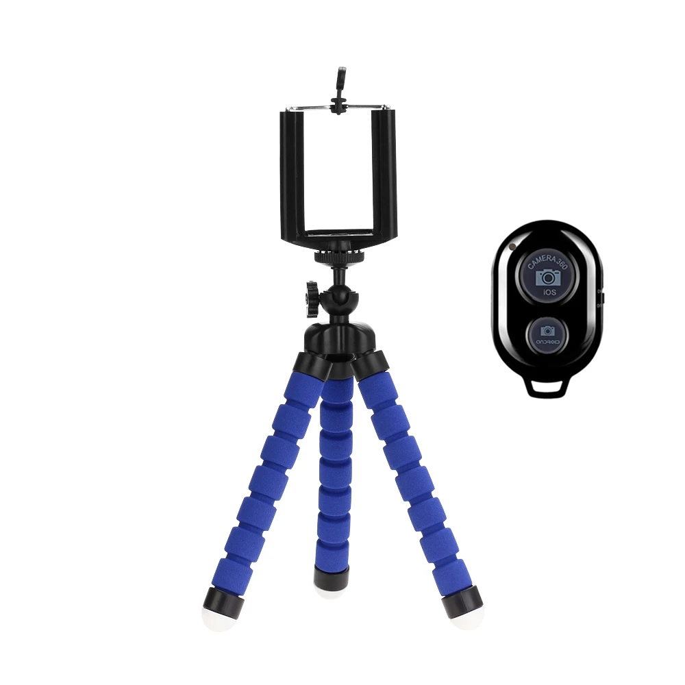 Statieven Statief Voor Telefoon Mobiele Camera Houder Clip Smartphone Monopod Pens Stand Octopus Mini Statief Stativ Voor Telefoon