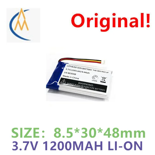 buy  more will cheap 753048 753050 3.7V 1200mAh battery factory product lithium ion battery three wire Bluetooth audio