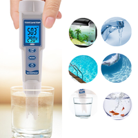4 in 1 PH Meter Digital PH TDS EC Temperature Water Quality Tester Water Test Pen TDS Analyzer For Swimming Pool Aquarium