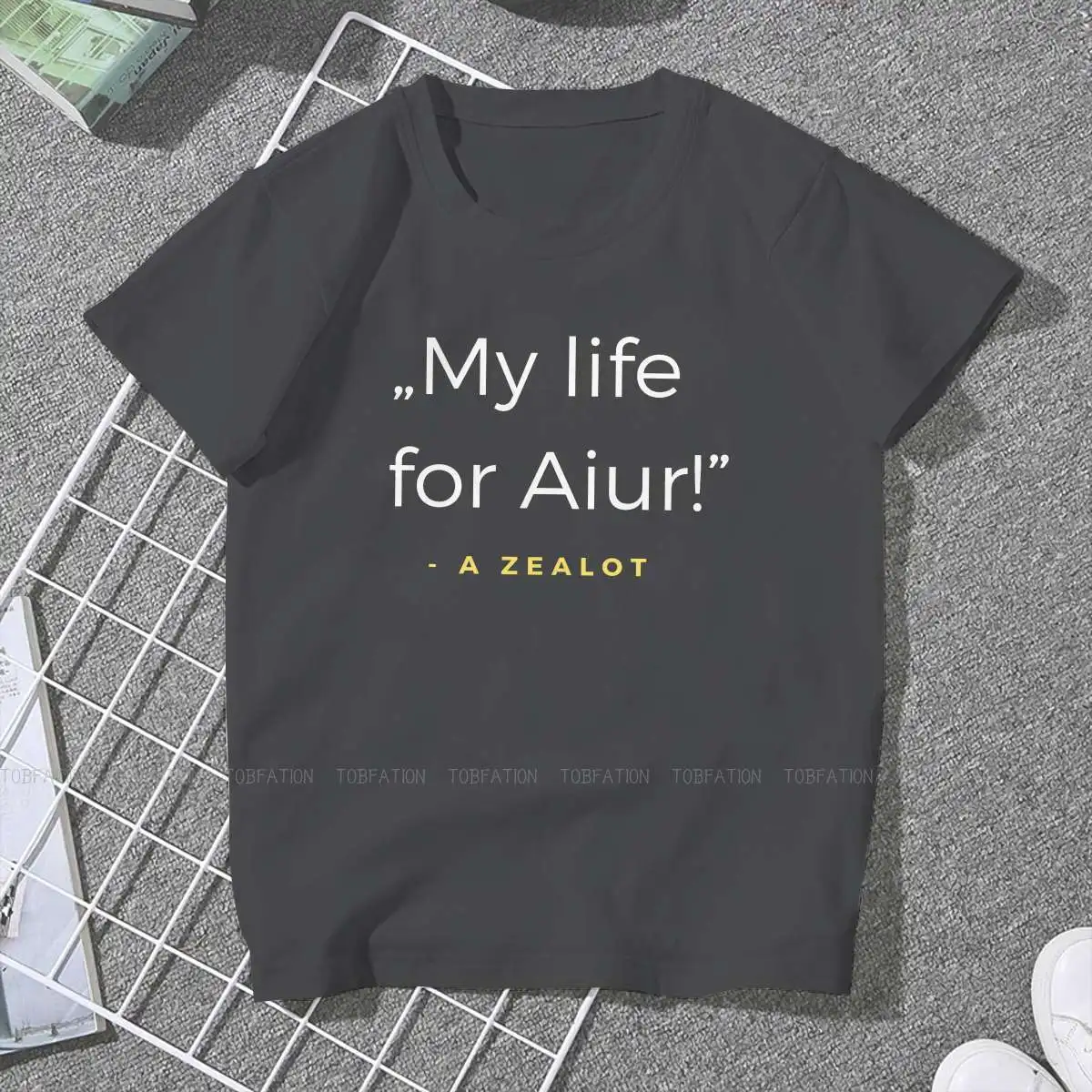 My life for Aiur Cute Girls Women T-Shirt StarCraft Game Blusas Harajuku Casual Short Sleeve Vintage Oversized Tops