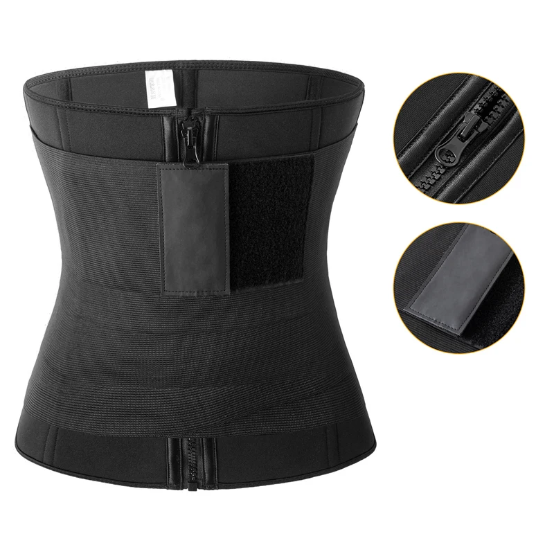 

Waist Trainer for Women Underbust Corset Cinch Neoprene Waistband for Weight Loss 9 Steel Boned Body Shapewear Fajas