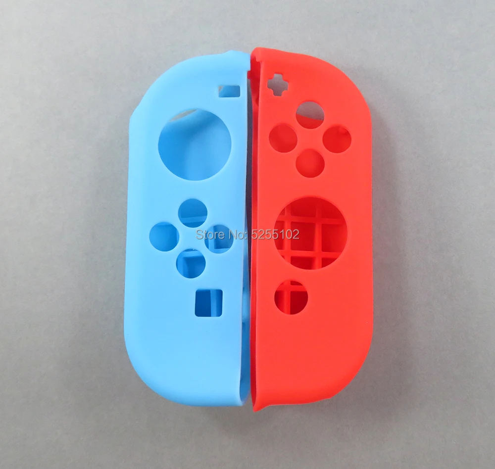 Imagem -03 - Conjuntos para Nintend Interruptor de Silicone Pele de Borracha Case Capa para Nintend Interruptor Joy Con Controlador para Joycon Anti-derrapante Case Macio 50