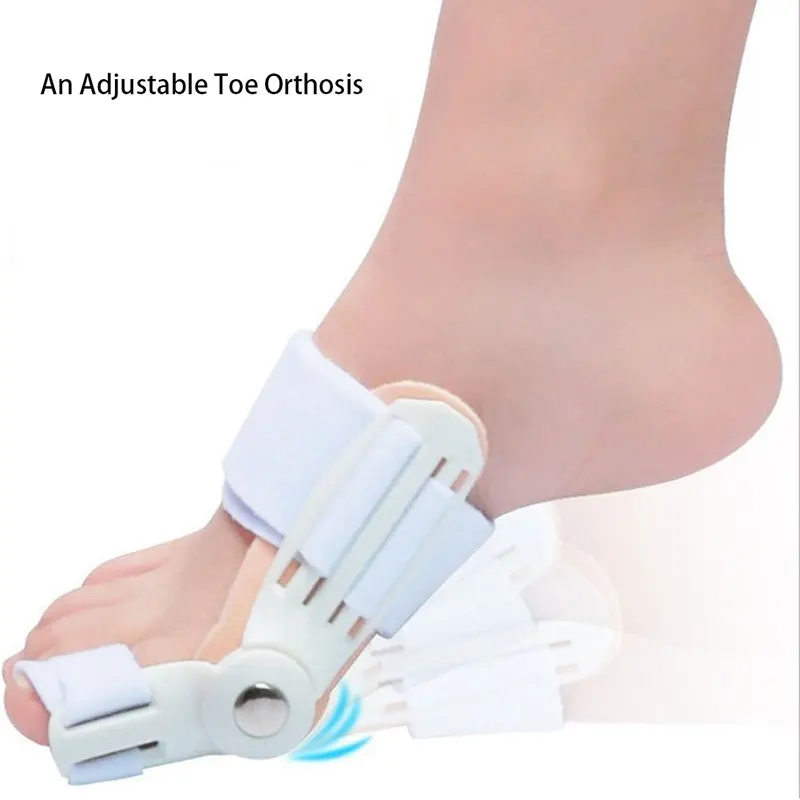 1 Uds. Férula de Hallux Valgus corrección juanete bicíclico pulgar ortopédico hueso separador del dedo gordo pedicura herramienta para el cuidado de