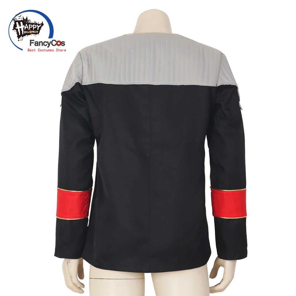 Picard Jacket Cosplay Costume Star Anime Trek Captain Picard Uniform First Contact Deep Space Nine Nemesis Starfleet Uniform Kid