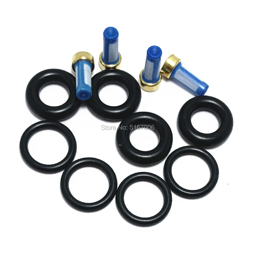 wholesale 4sets Fuel injector repair kits for Peugeot 206 307 406 407 607 806 807 Expert 2.0/16V 1984E2 01F002A (AY-RK801)