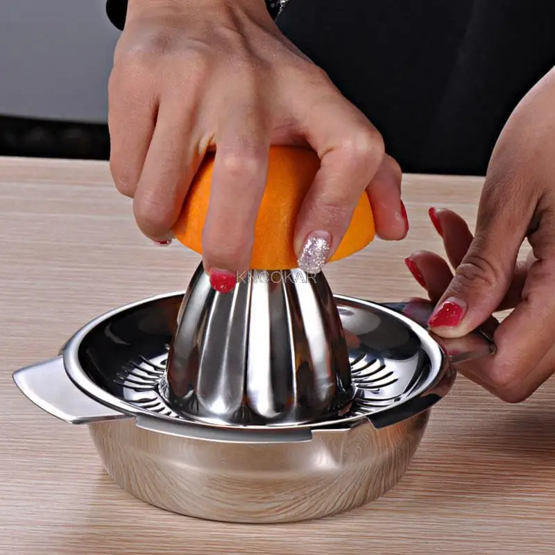 304 stainless steel  juicer Students mini squeezed orange juice machine simple household small fruit juice cup D321