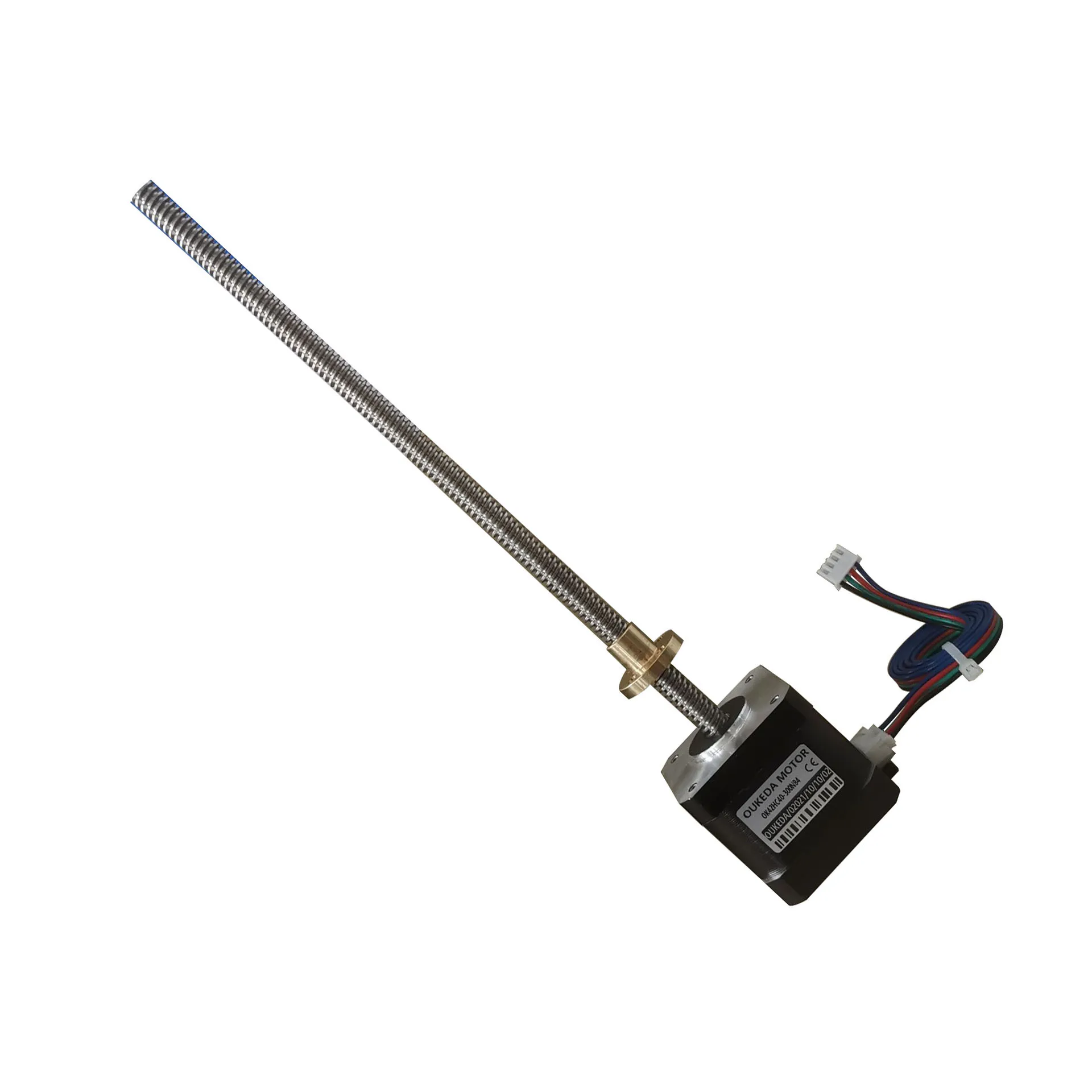 42 screw motor lead 4 screw length 300 NEMA17 linear screw motor