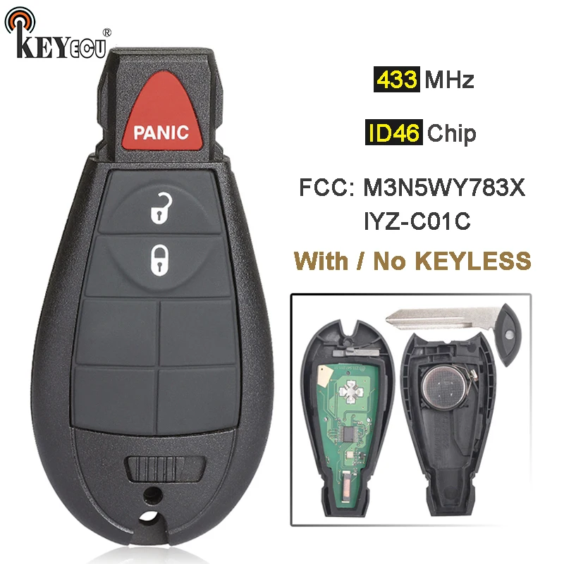 

KEYECU 433 МГц чип ID46 M3N5WY783X