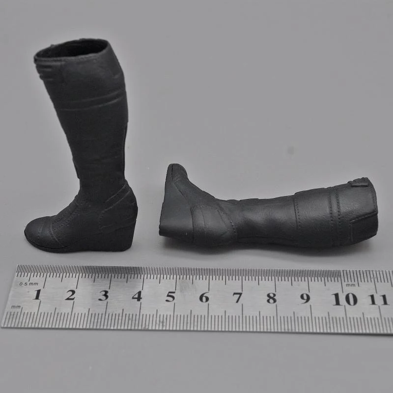 

Best Sell Toys Model 1/6 Scale 2 Colors Boots High Boots Leather Shoes For Mostly Soldier Doll Action Figures Collection