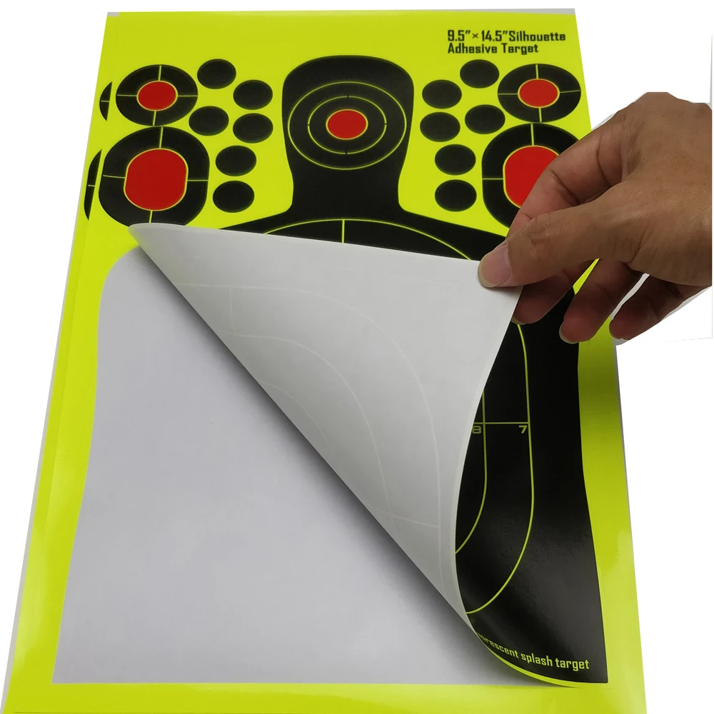 Splatter Splash Sticker Targets-9.5