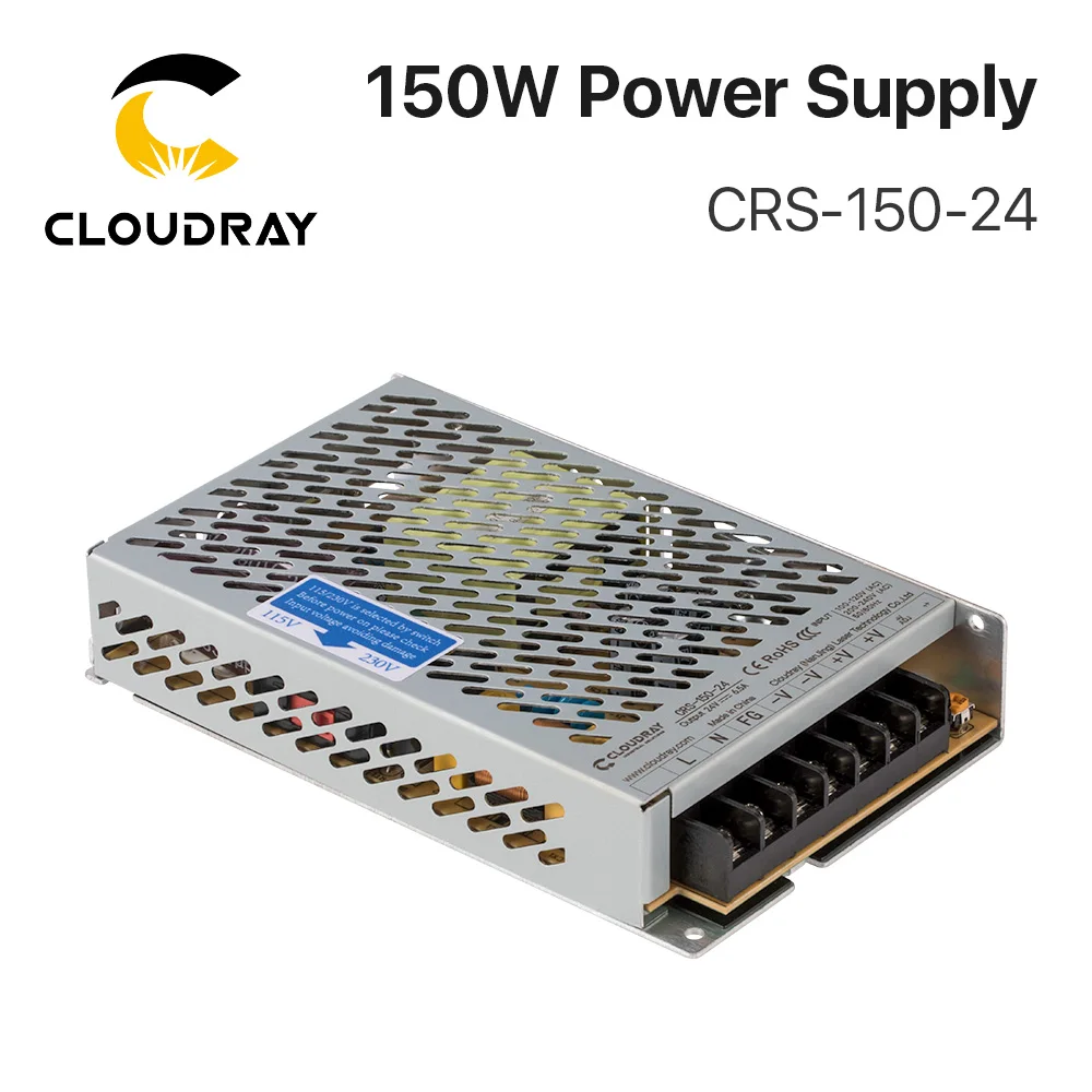 Cloudray CRS-150 Switching Power Supply 24V 150W 6.5A Switching Power Supply Source Transformer