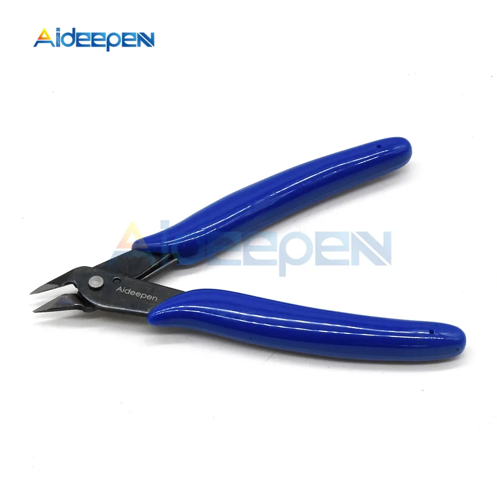 Aideepen Electrical Wire Cable Cutters Cutting Side Snips Flush Pliers Nipper Hand Tools