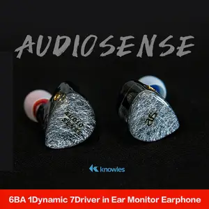 Audiosense T800 Knowles 8 Balanced Armature Driver Hifi Iems With  Detachable Mmcx Cable 3d Priting Resin Shell - Earphones & Headphones -  AliExpress