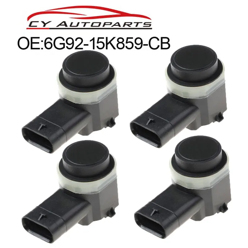 

4PCS NEW Bumper Backup Front PDC Parking Sensor For Ford Jaguar Land Range Rover 6G92-15K859-CB 6G9215K859CB 6G92-15K859-CC