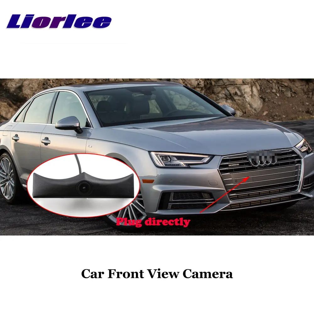 Vehicle Front View Camera For Audi A4 (B9/8W) 2016-2024 Car Forward Facing Blind Sport CAM Parking Assist Accessories