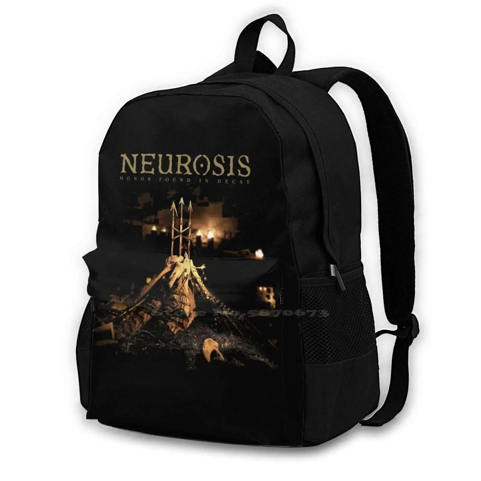 Lungo Nandi Thing As Simple Is No Such Hot Sale Schoolbag Backpack Fashion Bags Neurosis Band Post Metal Hardcore Music Tour