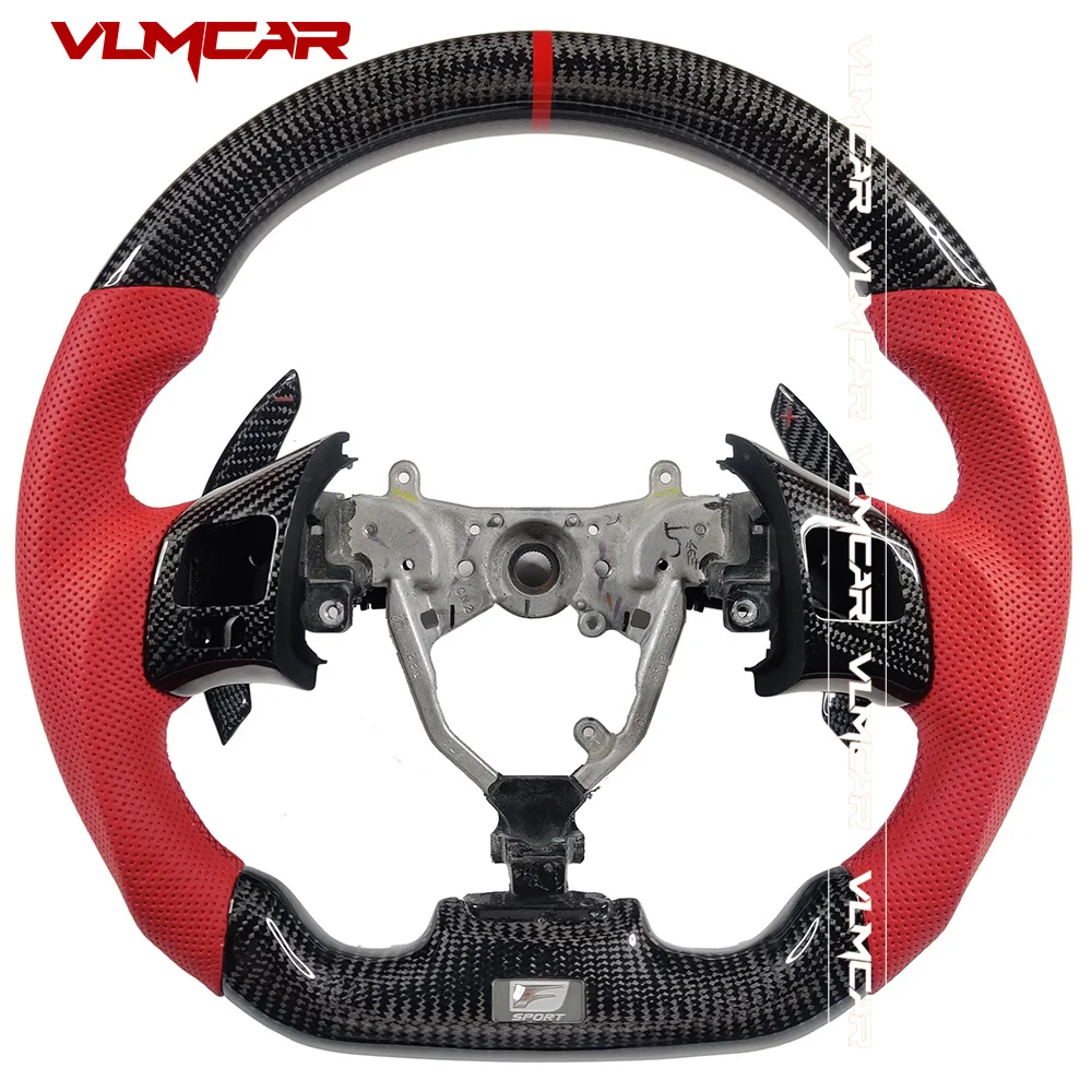 

Custom Carbon Fiber Steering Wheel For LEXUS IS250 IS350 IS300 IS-F RC-F ES