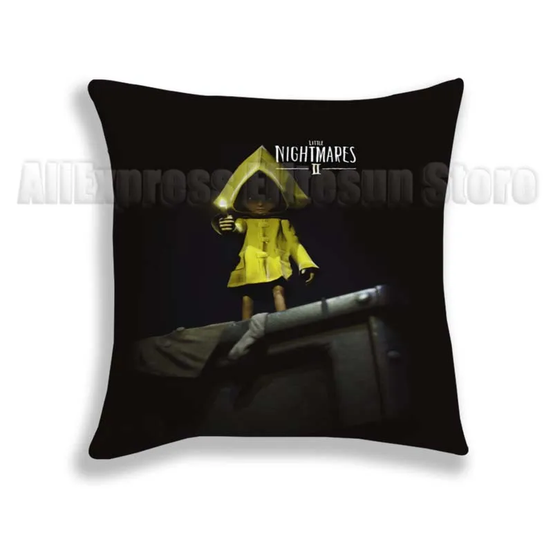 Little Nightmares 2 Pillow Case 45CM Pillow Inner Is Not Included Boys Girls Kids Cartoon Anime Toys Gift New Arrival