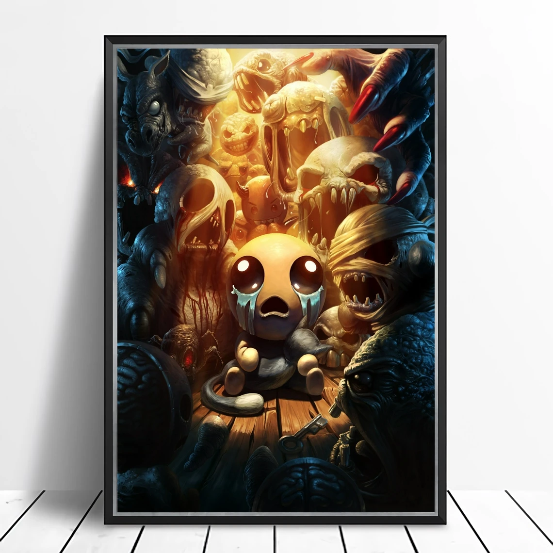 ملصق لعبة تجليد إسحاق ولادة جديدة لتزيين المنزل طلاء جدران (بدون إطار) #4